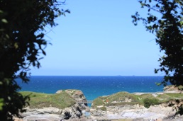 Across Porth Beach